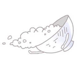 dishes and their friends sticker #357539