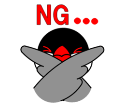 Love Bird Java sparrow sticker #357555