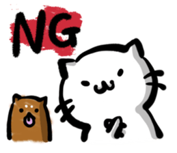 It lives Relaxedly of GOMA and NUKKO sticker #357985