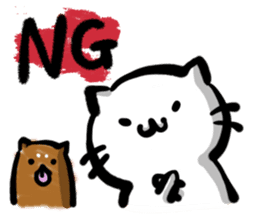 It lives Relaxedly of GOMA and NUKKO sticker #357985