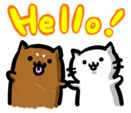 It lives Relaxedly of GOMA and NUKKO sticker #357987