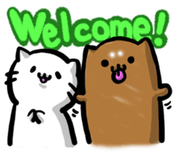 It lives Relaxedly of GOMA and NUKKO sticker #357988