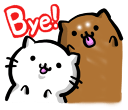 It lives Relaxedly of GOMA and NUKKO sticker #357989