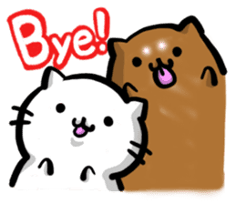 It lives Relaxedly of GOMA and NUKKO sticker #357989