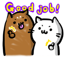 It lives Relaxedly of GOMA and NUKKO sticker #357993