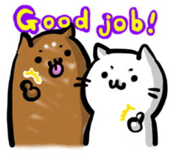 It lives Relaxedly of GOMA and NUKKO sticker #357993