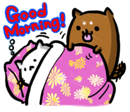 It lives Relaxedly of GOMA and NUKKO sticker #357997