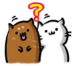 It lives Relaxedly of GOMA and NUKKO sticker #357999