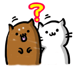 It lives Relaxedly of GOMA and NUKKO sticker #357999