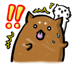 It lives Relaxedly of GOMA and NUKKO sticker #358000