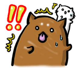 It lives Relaxedly of GOMA and NUKKO sticker #358000