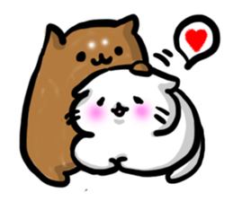 It lives Relaxedly of GOMA and NUKKO sticker #358003