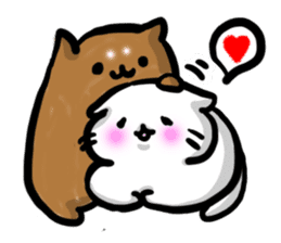 It lives Relaxedly of GOMA and NUKKO sticker #358003