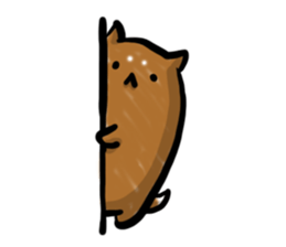 It lives Relaxedly of GOMA and NUKKO sticker #358005