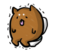 It lives Relaxedly of GOMA and NUKKO sticker #358007