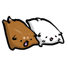 It lives Relaxedly of GOMA and NUKKO sticker #358013