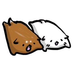 It lives Relaxedly of GOMA and NUKKO sticker #358013