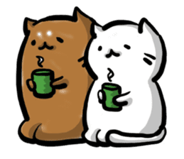 It lives Relaxedly of GOMA and NUKKO sticker #358014