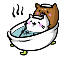 It lives Relaxedly of GOMA and NUKKO sticker #358015