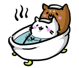 It lives Relaxedly of GOMA and NUKKO sticker #358015