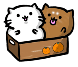 It lives Relaxedly of GOMA and NUKKO sticker #358016