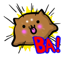 It lives Relaxedly of GOMA and NUKKO sticker #358019