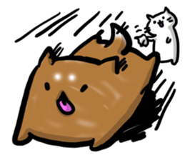 It lives Relaxedly of GOMA and NUKKO sticker #358021