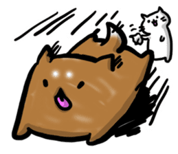 It lives Relaxedly of GOMA and NUKKO sticker #358021