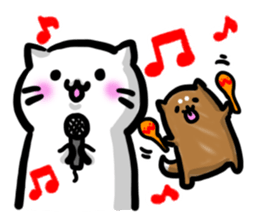 It lives Relaxedly of GOMA and NUKKO sticker #358024