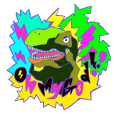 Tyranno pop sticker #358066