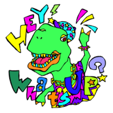 Tyranno pop sticker #358067