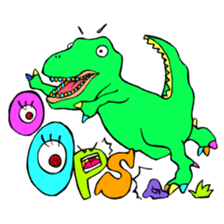 Tyranno pop sticker #358073