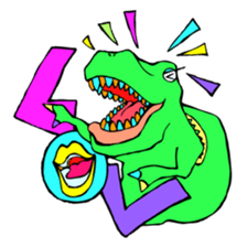 Tyranno pop sticker #358077