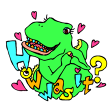 Tyranno pop sticker #358098