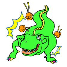 Tyranno pop sticker #358099