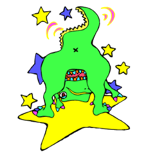 Tyranno pop sticker #358100