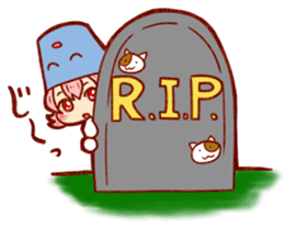 Immature Ghost Bake-Chan sticker #358154