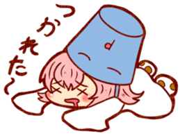 Immature Ghost Bake-Chan sticker #358159