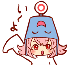 Immature Ghost Bake-Chan sticker #358161