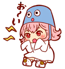 Immature Ghost Bake-Chan sticker #358163