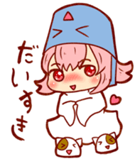 Immature Ghost Bake-Chan sticker #358170