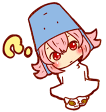 Immature Ghost Bake-Chan sticker #358174