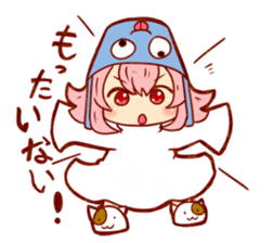 Immature Ghost Bake-Chan sticker #358176