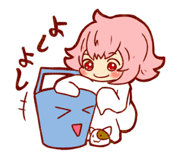 Immature Ghost Bake-Chan sticker #358184