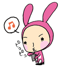 Rabbit Girl "USAPO" sticker #358466
