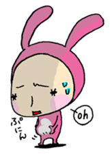 Rabbit Girl "USAPO" sticker #358476