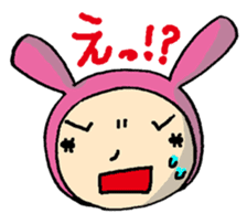 Rabbit Girl "USAPO" sticker #358486