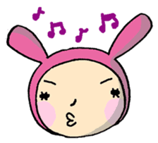 Rabbit Girl "USAPO" sticker #358488