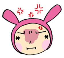 Rabbit Girl "USAPO" sticker #358489