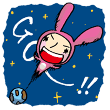 Rabbit Girl "USAPO" sticker #358498